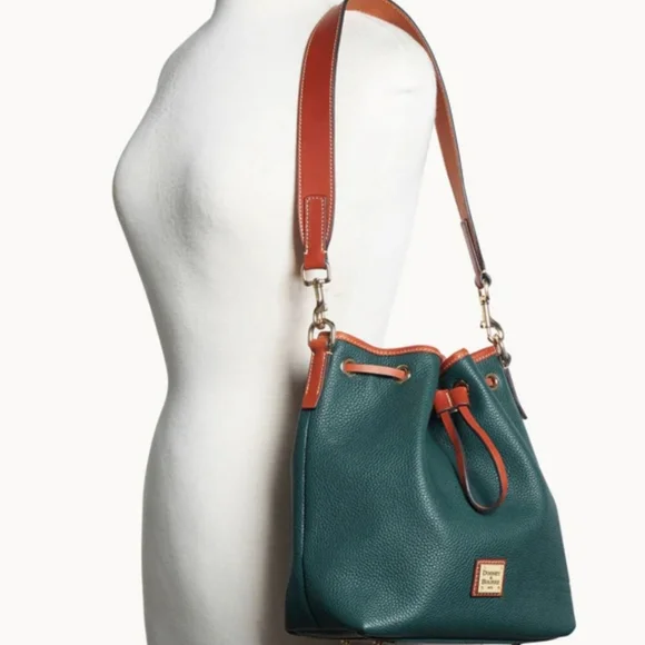 Dooney & Bourke Pebble Grain Drawstring  Bag - Picture 4 of 4